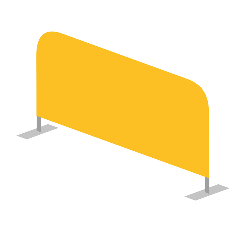 Absperrgitter-Hussen