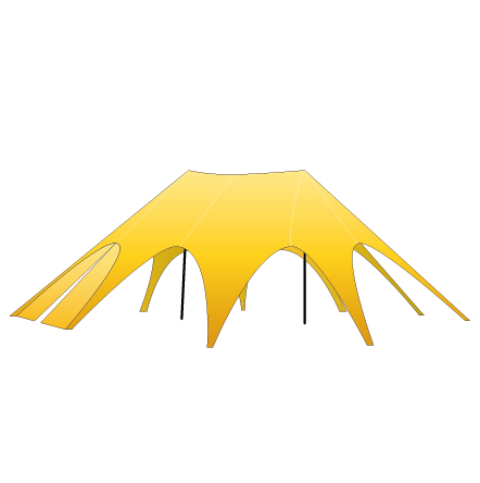 Ścianka z drzwiami uchylnymi