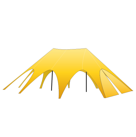 Ścianka z drzwiami uchylnymi