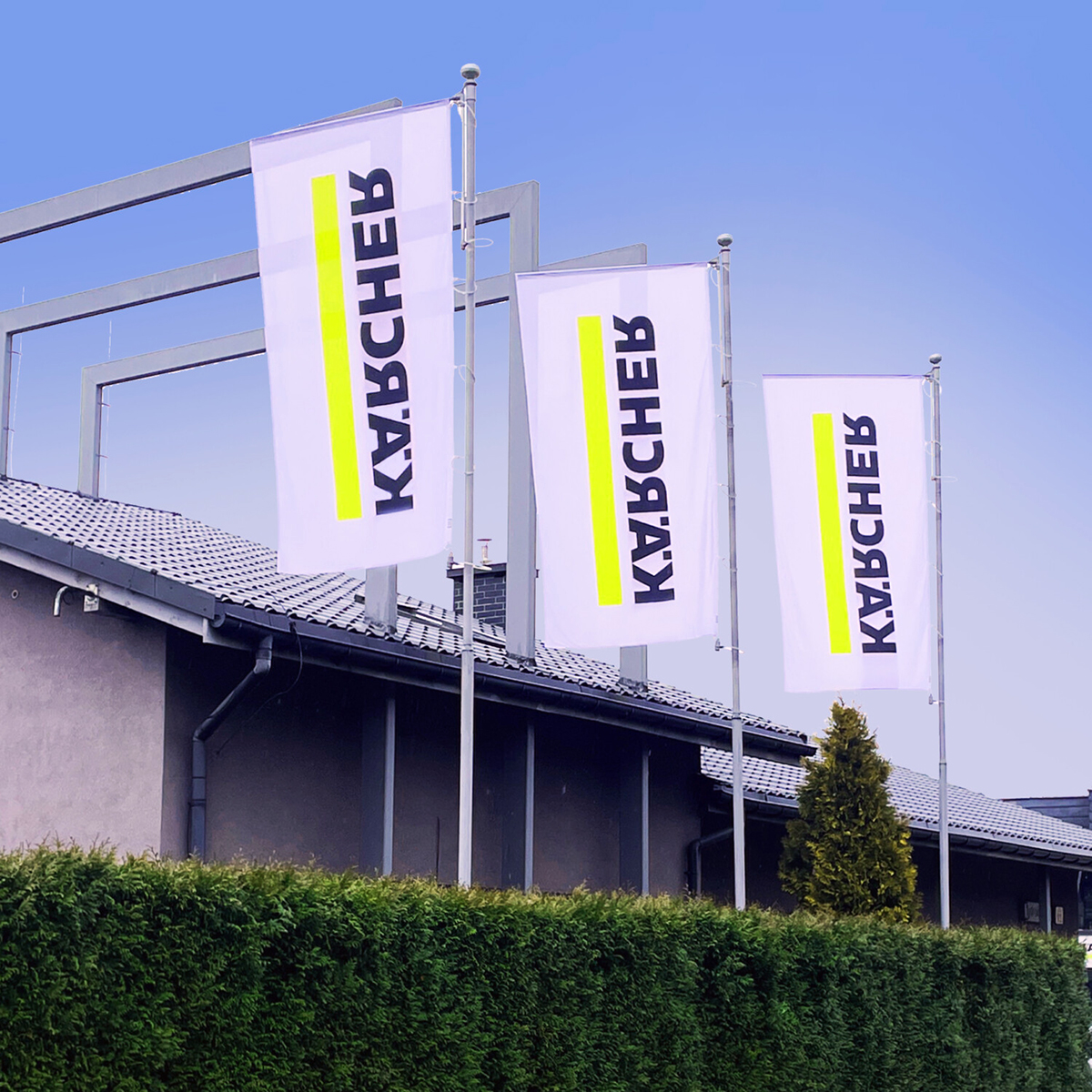 LED Messestand 1x1 Detailansicht